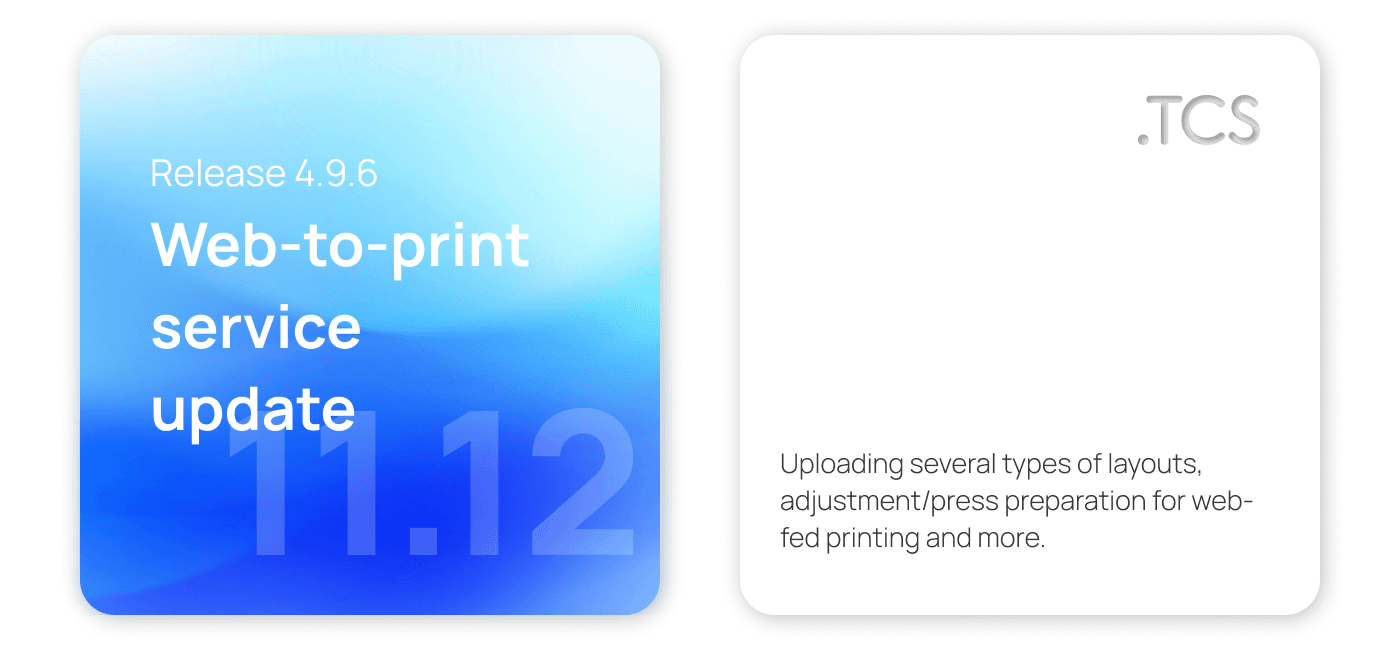 December 11, 2022 — Web-to-Print service update (release 4.9.6)